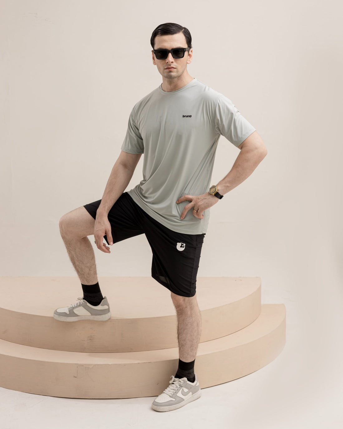 IMPORTED STRETCHFIT T-SHIRT LIGHT GRAY