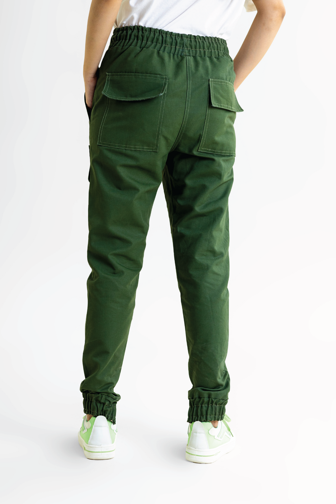 OLIVE 6 POCKET CARGO TROUSER